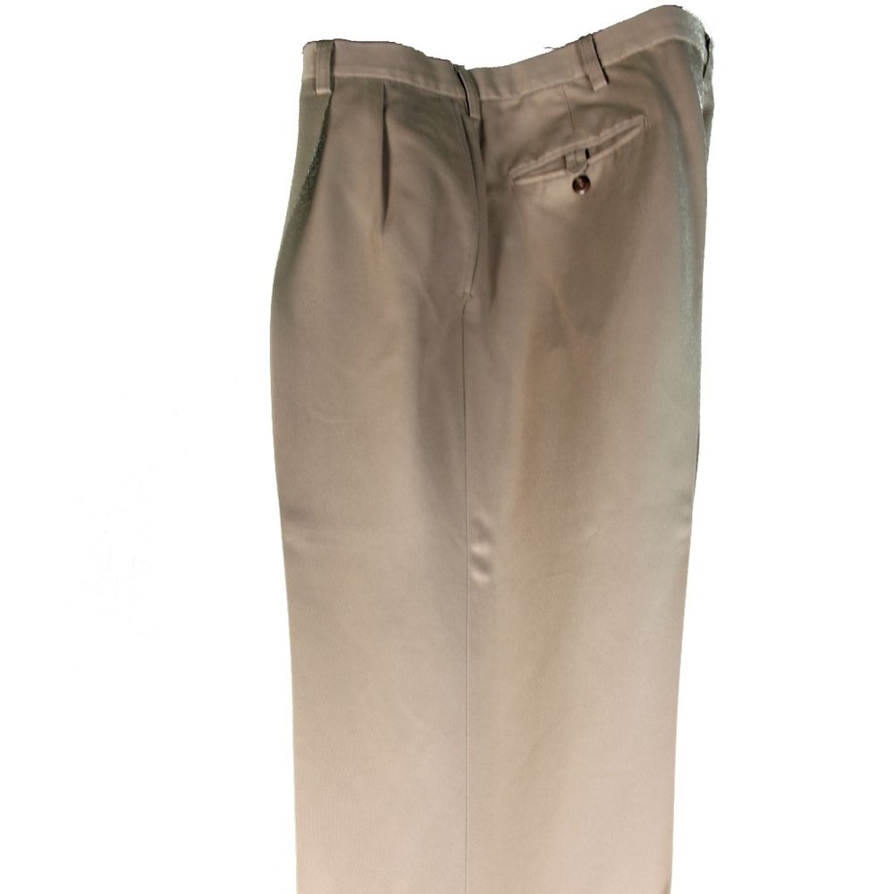 Khaki Haggar Dress Slack, pleated fronts,  38" Waist x 30" Long